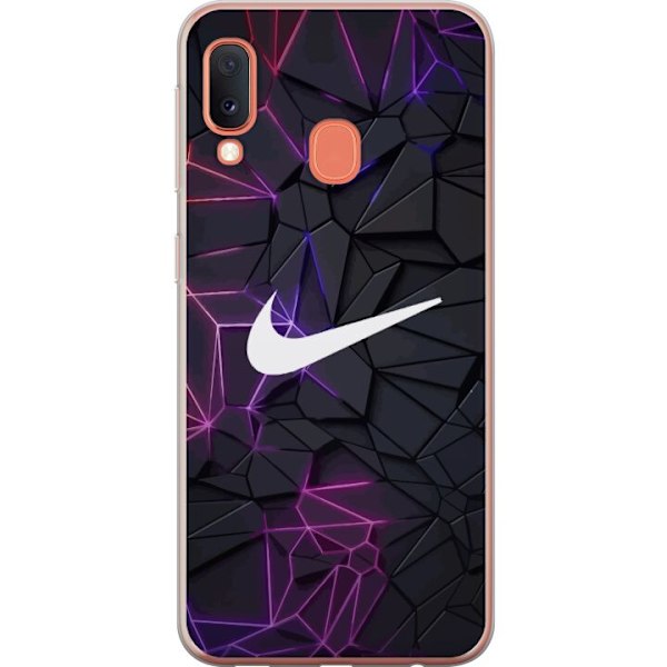 Samsung Galaxy A20e Gjennomsiktig deksel Nike