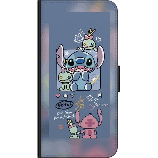 Kompatibelt Lommeboketui til Samsung Galaxy A20s Stitch Venner
