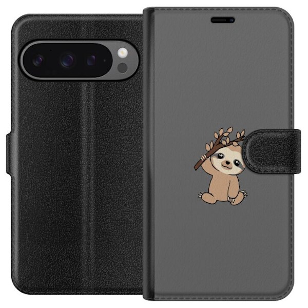 Google Pixel 9 Pro XL Lompakkokotelo Sloth