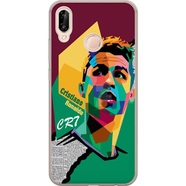 Huawei P20 lite Genomskinligt Skal Ronaldo