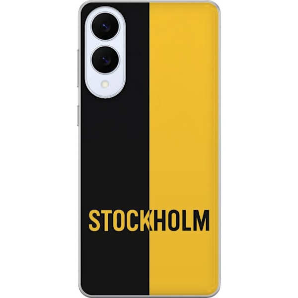 Samsung Galaxy S25 Edge Läpinäkyvä kuori Stockholm – jalkapallo