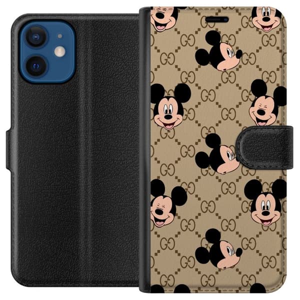 Kompatibel Tegnebogsetui til Apple iPhone 12 mini GG Musse Pigg
