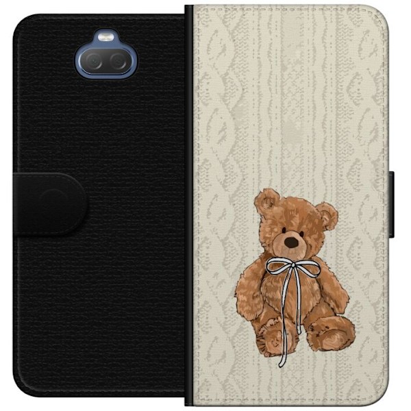 Sony Xperia 10 Lommeboketui Liten Bamse – klassisk bamse i enkel design