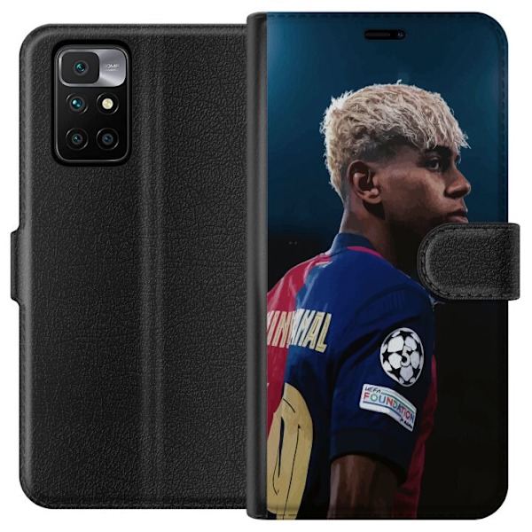 Xiaomi Redmi 10 Lommeboketui Lamine Yamal - Barcelonas Wonderk