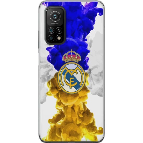 Xiaomi Mi 10T Pro 5G Gjennomsiktig deksel Real Madrid Farger