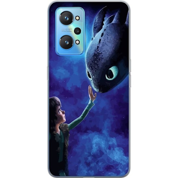 Realme GT Neo2 Läpinäkyvä kuori Kuinka Kouluttaa Lohikäärmeesi