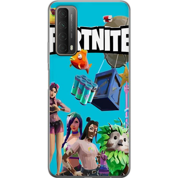 Huawei P smart 2021 Läpinäkyvä kuori Fortnite