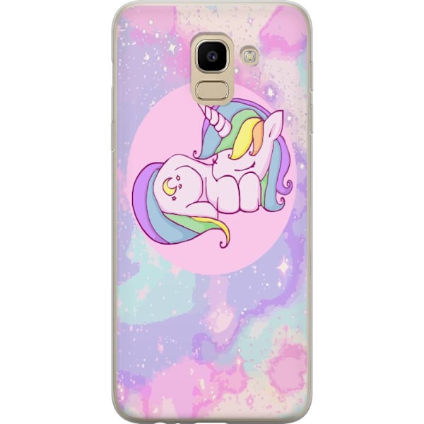 Samsung Galaxy J6 Cover / Mobilcover - Unicorn