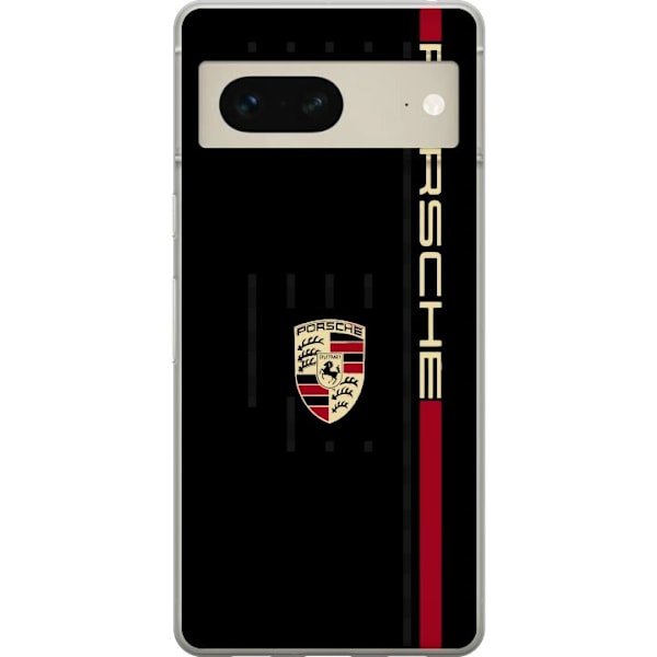 Google Pixel 7 Läpinäkyvä kuori Porsche