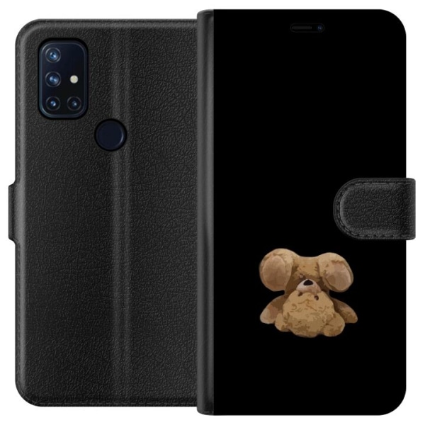 OnePlus Nord N10 5G Plånboksfodral Upp och ner björn