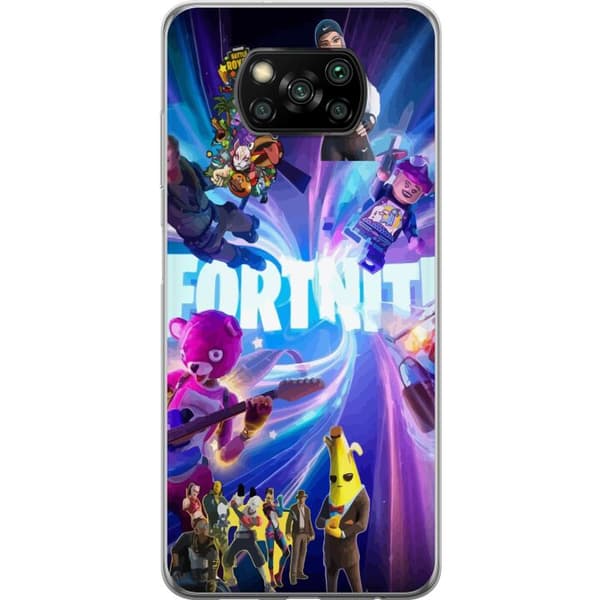 Kompatibelt Mobilskal till Xiaomi Poco X3 NFC Fortnite