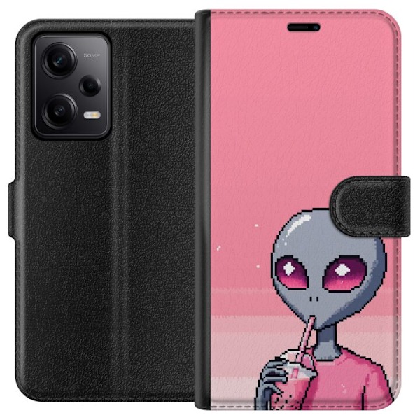 Xiaomi Redmi Note 12 Pro Lommeboketui Alien Smoothie