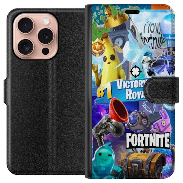 Apple iPhone 16 Pro Tegnebogsetui Fortnite