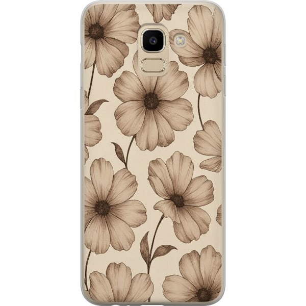 Samsung Galaxy J6 Gennemsigtig cover Pastel Rush