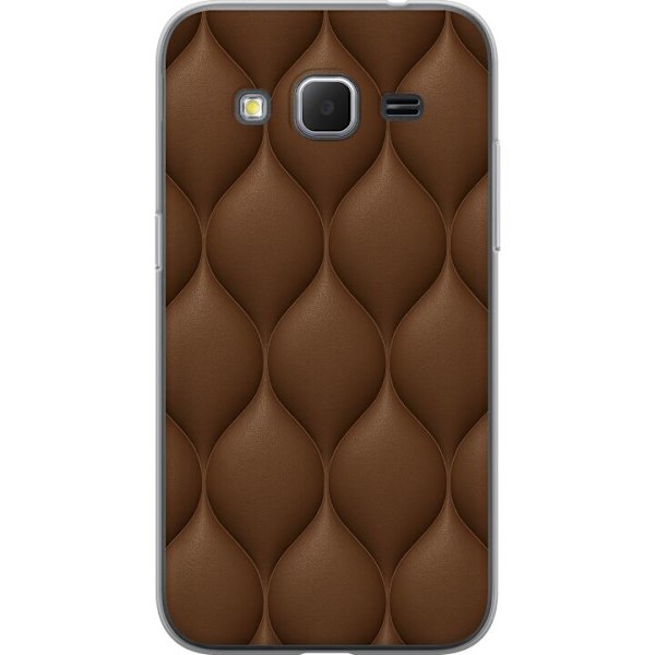 Samsung Galaxy Core Prime Läpinäkyvä kuori Kaakaoskaalat