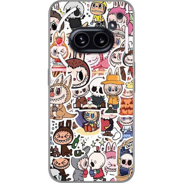 Nothing Phone (2a) Genomskinligt Skal Labubu All-Stars – POP