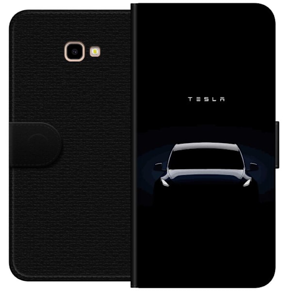 Samsung Galaxy J4+ Lompakkokotelo Tesla