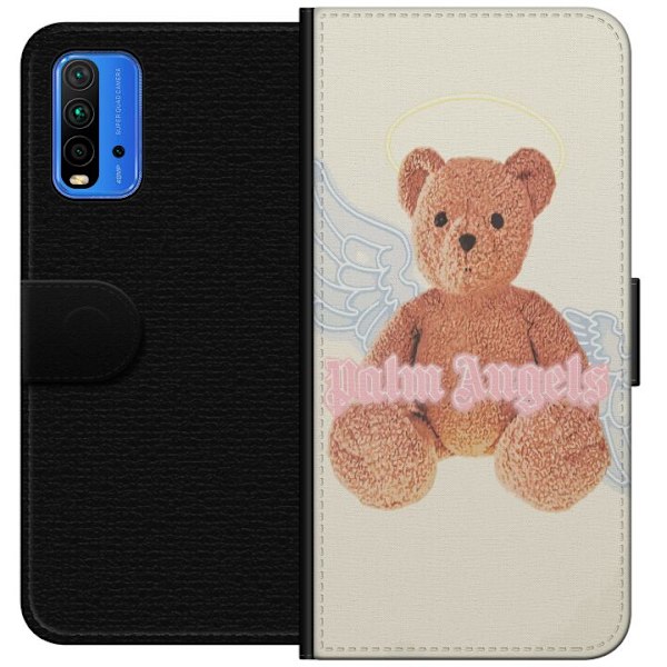 Xiaomi Redmi Note 9 4G Lompakkokotelo Palm Angels Teddy