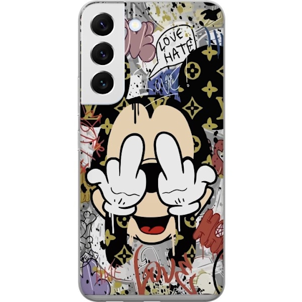 Samsung Galaxy S22 5G Gennemsigtig cover Mickey Mouse