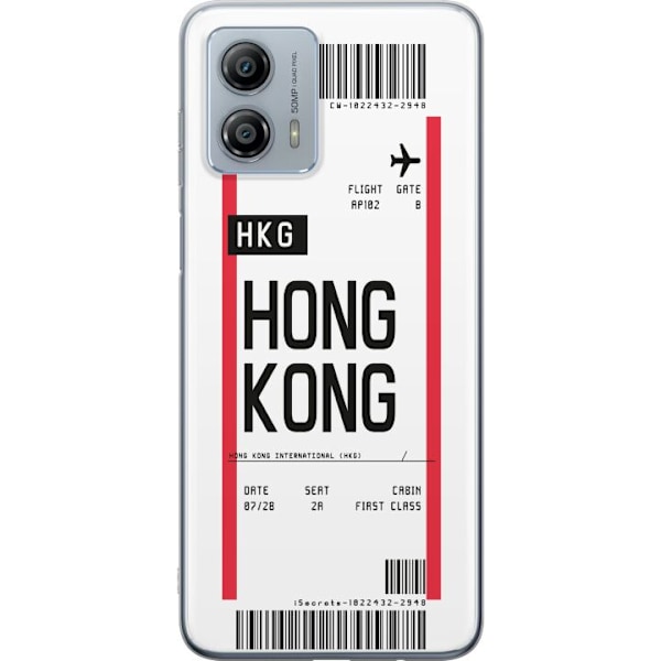 Motorola Moto G53 Gjennomsiktig deksel Hongkong