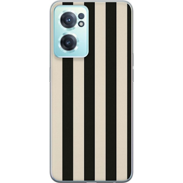 OnePlus Nord CE 2 5G Genomskinligt Skal Line Flow