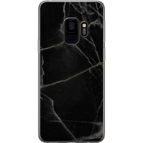 Kompatibelt Mobilskal till Samsung Galaxy S9 Svart marmor
