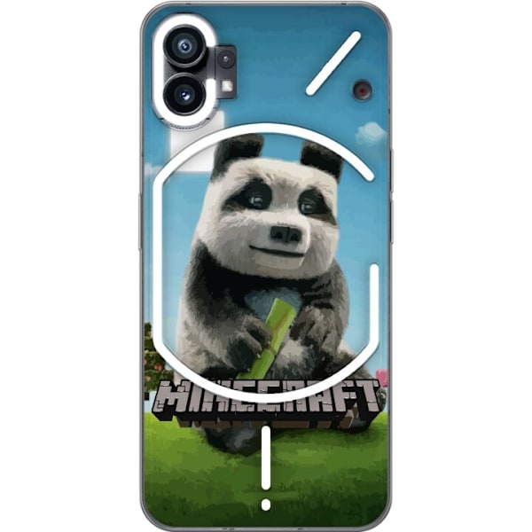 Nothing Phone (1) Läpinäkyvä kuori A Minecraft Movie