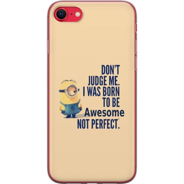 Apple iPhone SE (2020) Gennemsigtig cover Minions