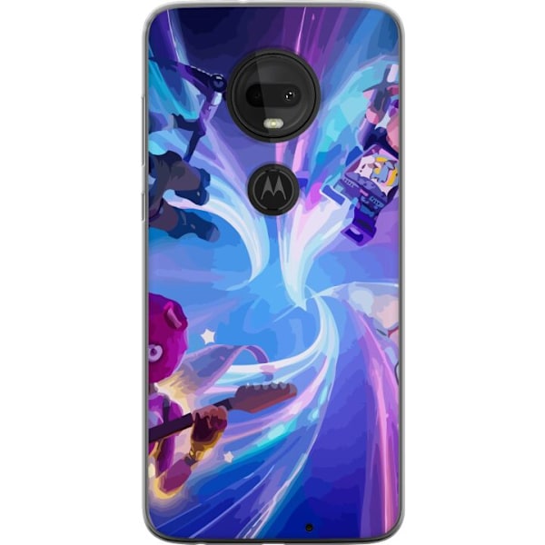 Motorola Moto G7 Gennemsigtig cover Fortnite