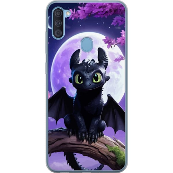 Samsung Galaxy A11 Genomskinligt Skal Draktränaren How to Train Your Dragon