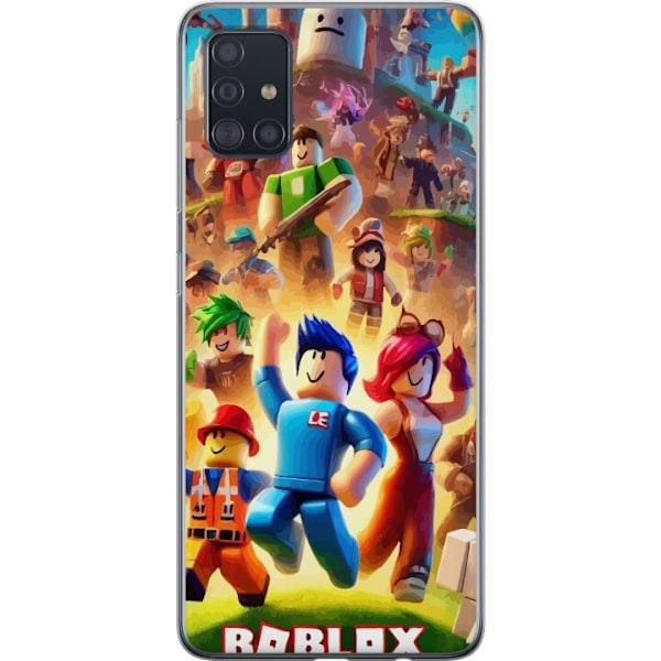 Samsung Galaxy A51 Läpinäkyvä kuori Roblox