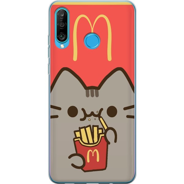 Huawei P30 lite Läpinäkyvä kuori Mc D Kawaii