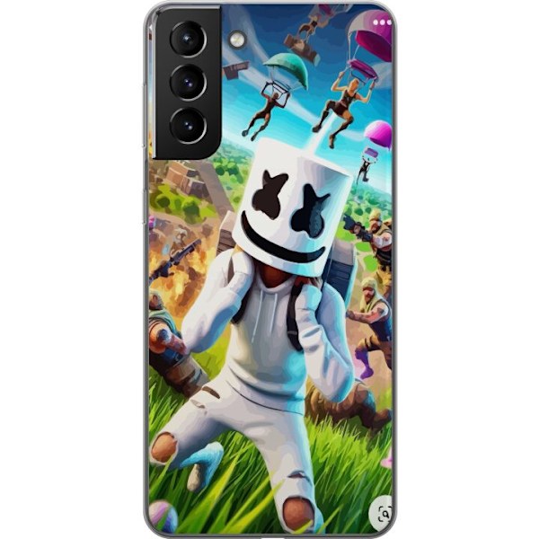 Samsung Galaxy S21+ 5G Läpinäkyvä kuori Fortnite