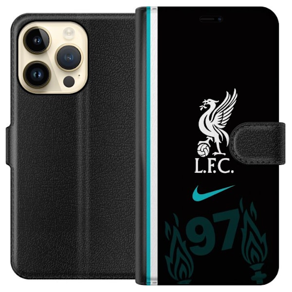 Apple iPhone 15 Pro Lompakkokotelo Liverpool FC