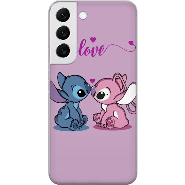 Samsung Galaxy S22+ 5G Gennemsigtig cover Lilo & Stitch – An