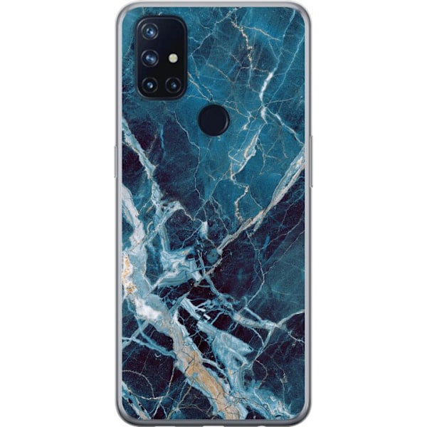 OnePlus Nord N10 5G Gjennomsiktig deksel Marmor