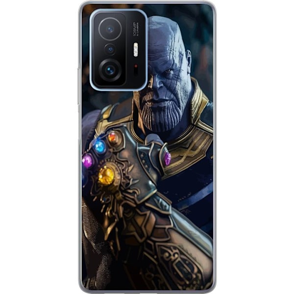 Xiaomi 11T Läpinäkyvä kuori Thanos Marvel