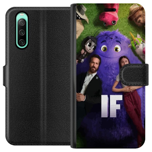Sony Xperia 10 IV Tegnebogsetui IF: Låtsaskompisar