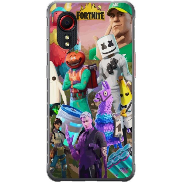 Samsung Galaxy Xcover 5 Gjennomsiktig deksel Fortnite