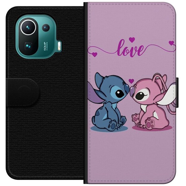 Xiaomi Mi 11 Pro Lompakkokotelo Lilo & Stitch – Angel Edition
