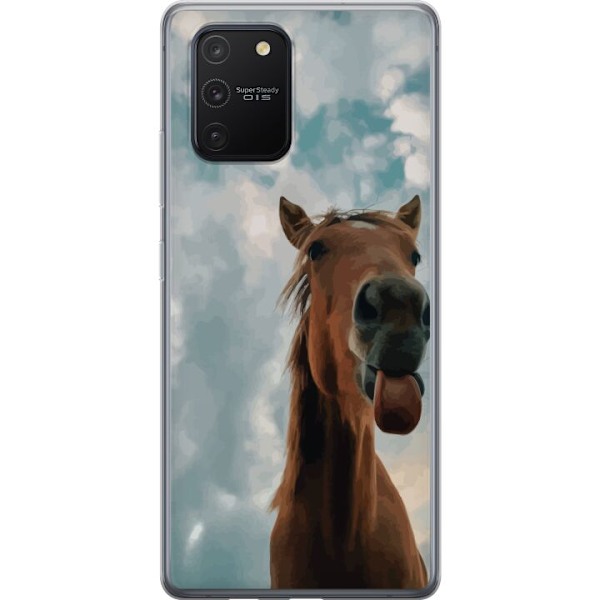 Samsung Galaxy S10 Lite Gennemsigtig cover Hest