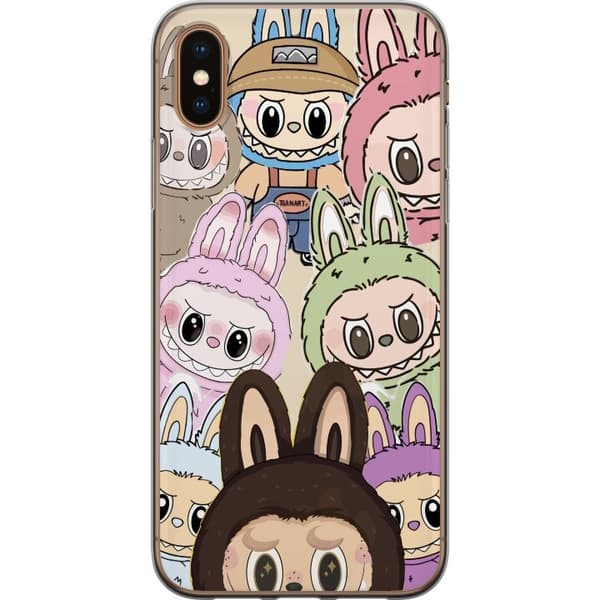 Kompatibelt Mobildeksel til Apple iPhone XS The Monster Edition Samlefigur Anime