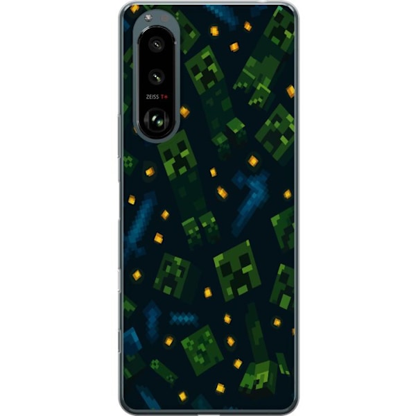 Sony Xperia 5 III Läpinäkyvä kuori Minecraft Dungeons Mob