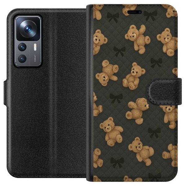 Xiaomi 12T Pro Tegnebogsetui Teddy Knus