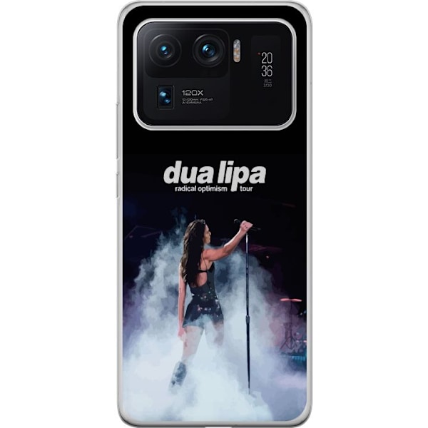 Xiaomi Mi 11 Ultra Läpinäkyvä kuori Dua Lipa – Signature Looks & Vibes