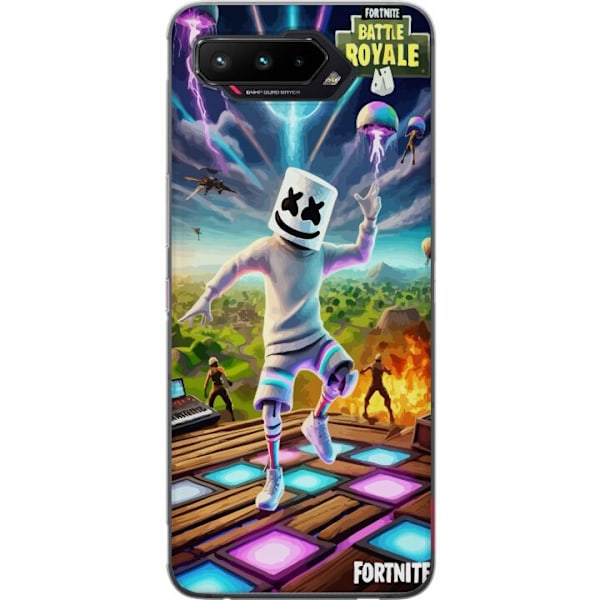 Asus ROG Phone 5 Gennemsigtig cover Fortnite