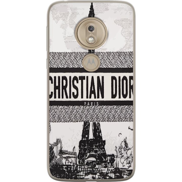 Motorola Moto G7 Play Läpinäkyvä kuori Christian Dior