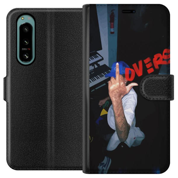 Sony Xperia 5 IV Tegnebogsetui Kærlighed Mystik Design Romantisk Motiv Populært Grafisk Mønster Mode Stil