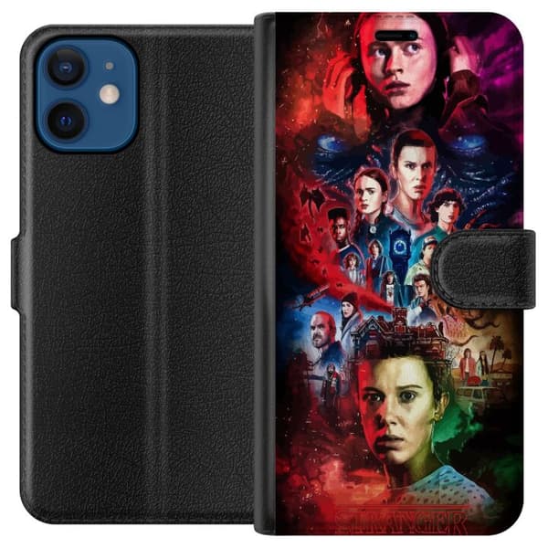 Kompatibelt Plånboksfodral till Apple iPhone 12 Stranger Things 5