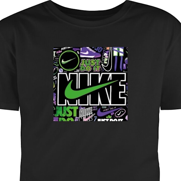 T-shirt til Voksen | Klassisk Voksen T-shirt Nike sort M